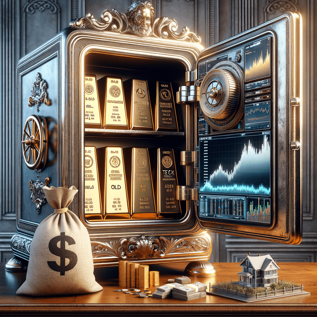 Successful Retirement Planning: Senior Couple Reviewing Financial Growth and Investment Success