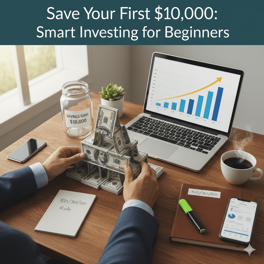 Investing for beginners guide to save 10000
